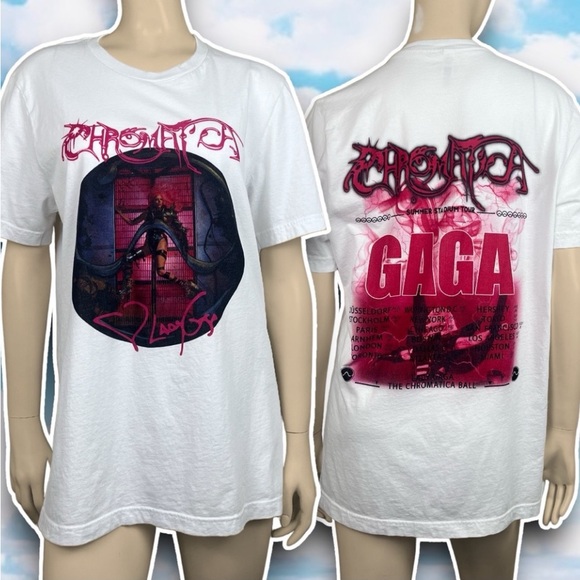 Bella Canvas Tops - LADY GAGA The Chromatica Ball Tour Concert Unofficial Tee Little Monster Unisex